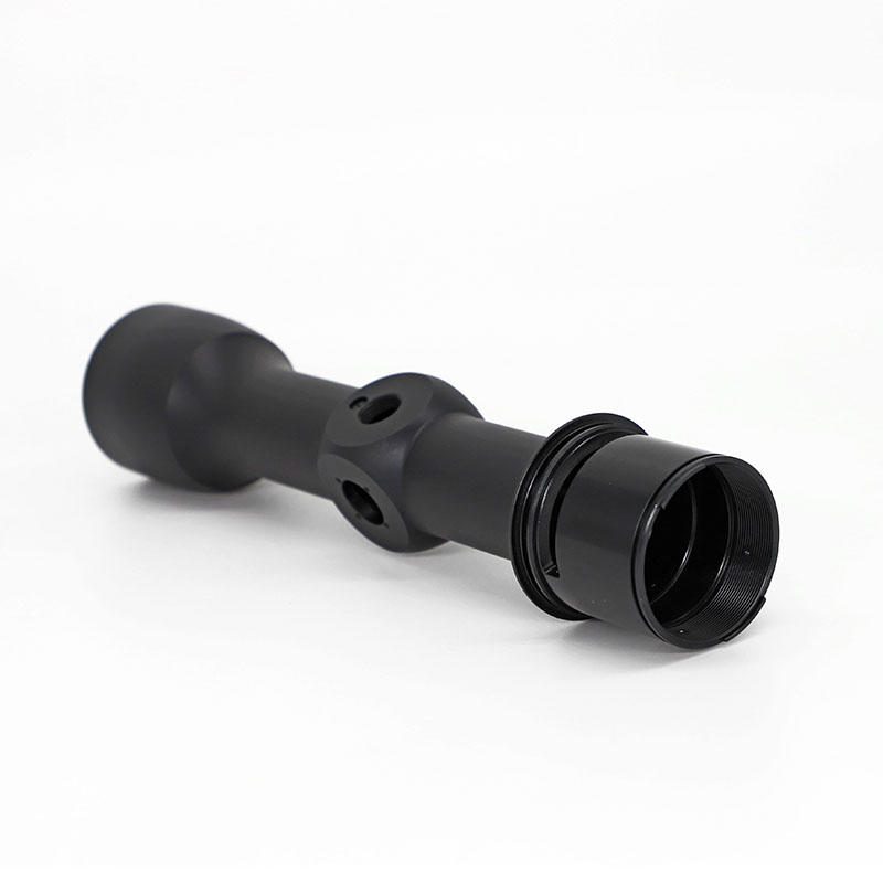 CNC machined aluminum parts for rifle scope in defense
