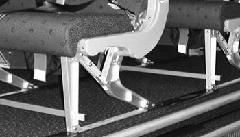 Xavier durable cnc machining aircraft seat parts aluminum alloy frame at discount-2