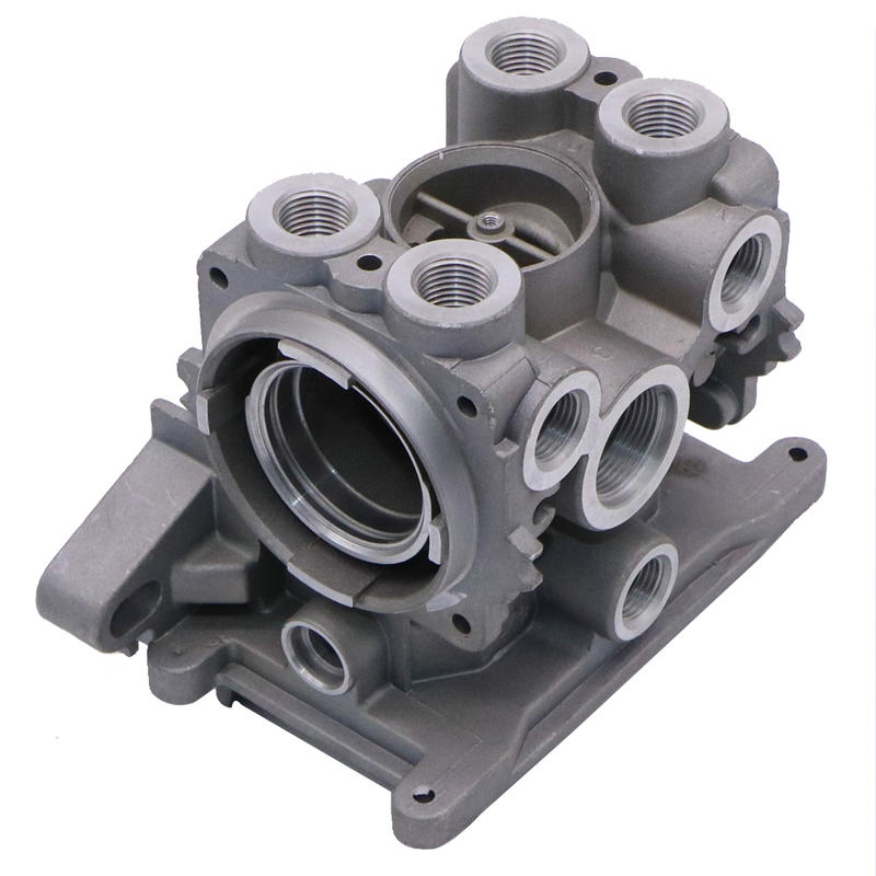 Aluminumn die casting upper valve body for hydraulic power unit valve plate
