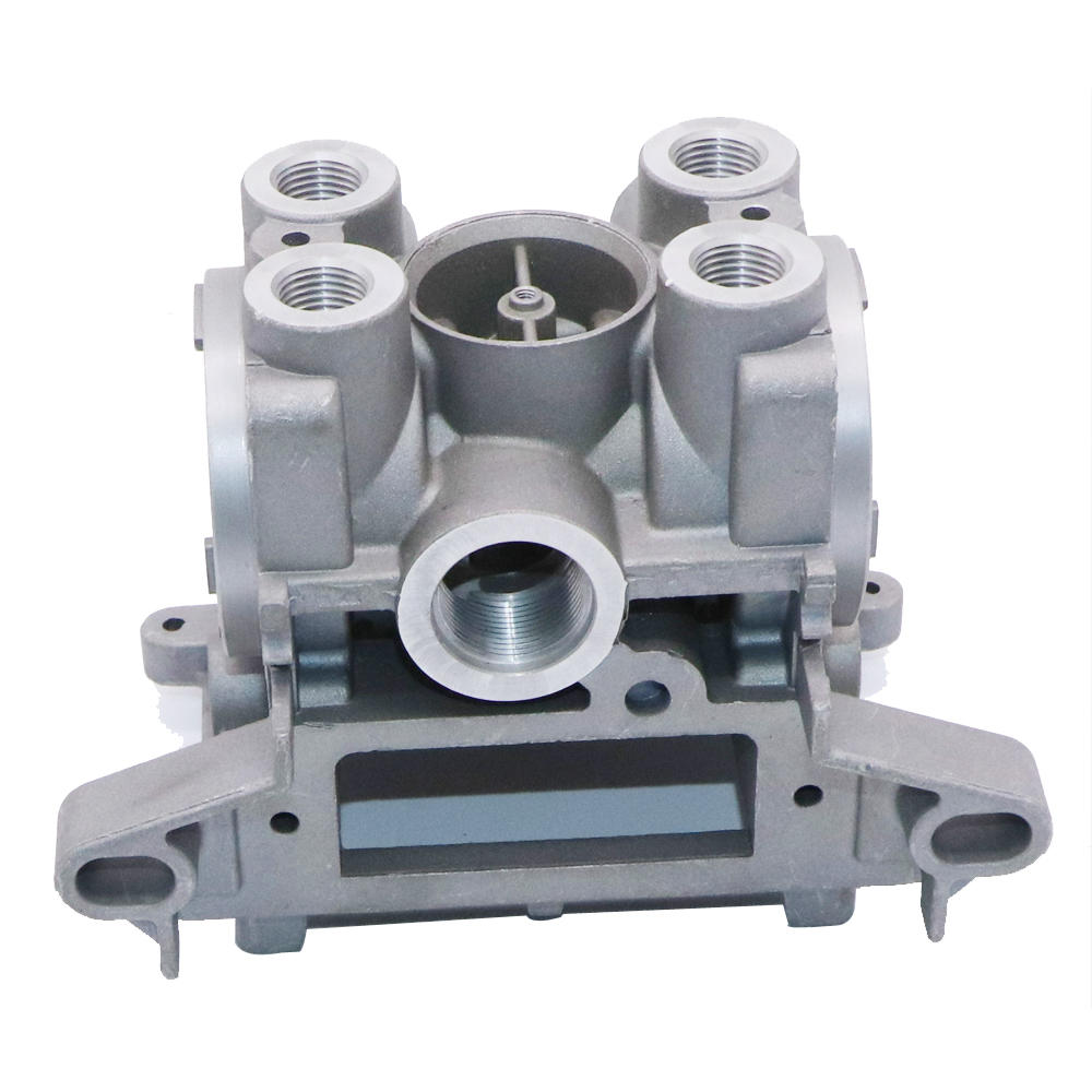 Aluminumn die casting upper valve body for hydraulic power unit valve plate