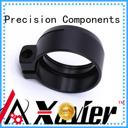 Xavier high-precision custom machined parts black anodized at discount