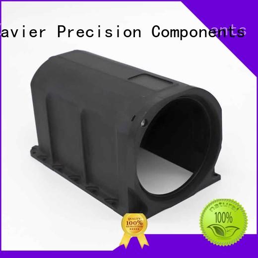 Xavier secondary processing machined parts black anodized for wholesale